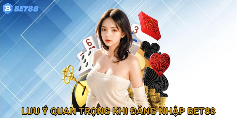 Lưu ý quan trọng khi đăng nhập tài khoản BET88 để bảo mật thông tin